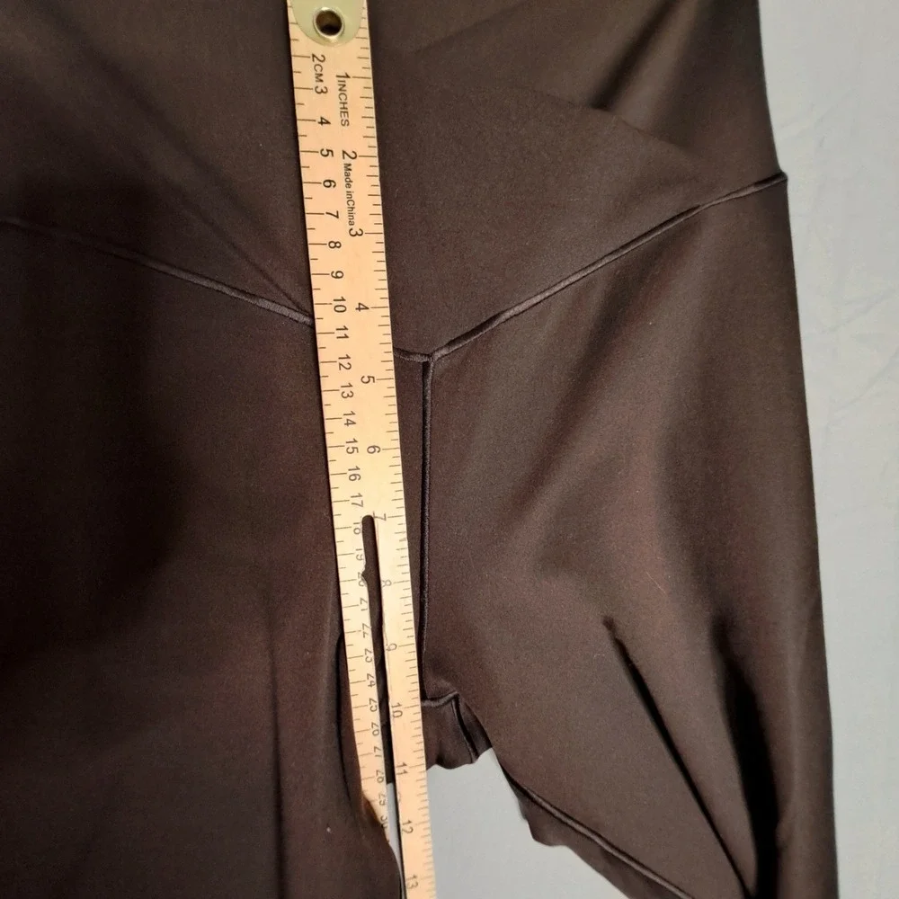 OFFLINE by Aerie Real Me Crossover 7/8 Leggings Women Large Brown High Waisted